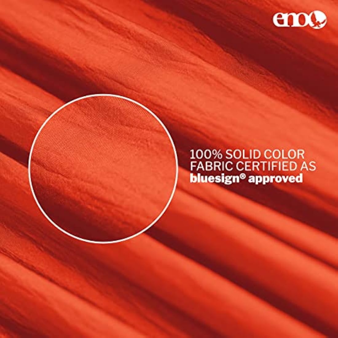 ENO, Eagles Nest Outfitters SingleNest Lightweight Camping Hammock, Orange/Olive