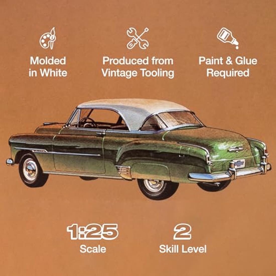 AMT 1:25 Scale 1951 Chevy Bel Air Model Kit