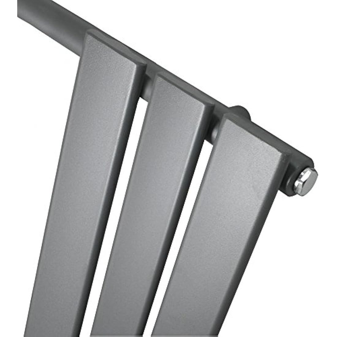 NRG 650x400 Flat Panel Heated Towel Rail Bathroom Rad Radiator Anthracite