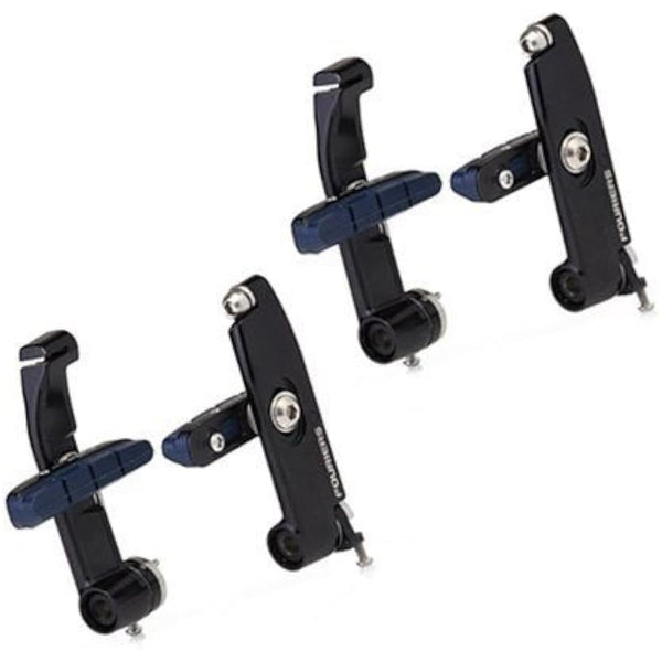 Fouriers BR-S005 Direct Mount Aero V-Brake Set (F+R) For Giant Propel,Black #DS1100