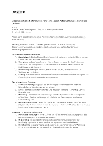 Lifetime 60282 Outdoor Storage Shed, 7 x 12 ft.