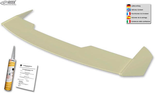 RDX Racedesign Roof spoiler compatible with Opel Astra K 2015-2021 (PUR-IHS)