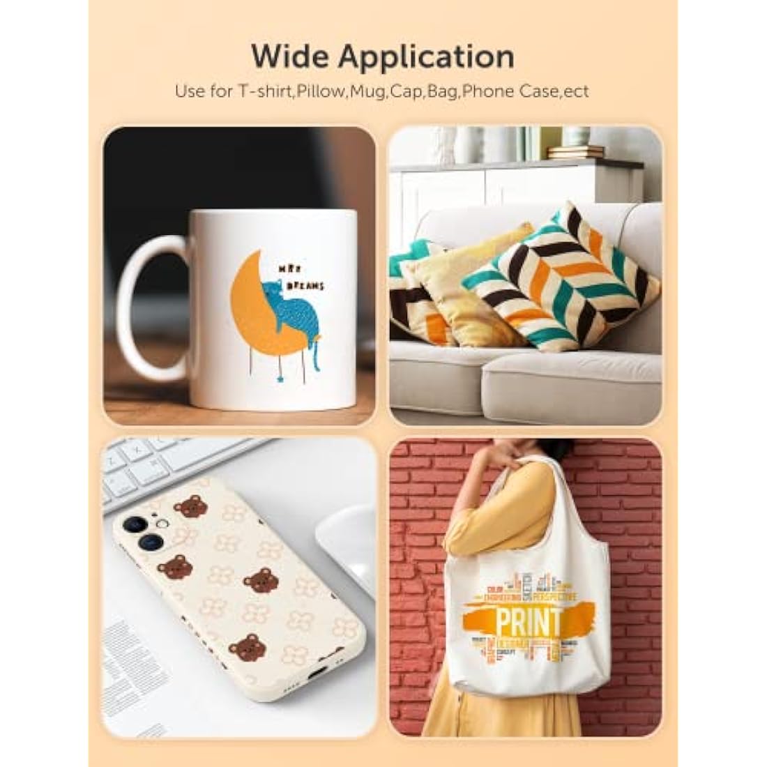 Hiipoo Sublimation Ink for ET-2720 ET-2760 ET-2800 ET-2803 ET-2830 ET-4800 ET-3760 ET-4700 ET-2850 ET-7720 ET-15000 Anti-UV/Upgrade Version/Offer Free ICC Printing