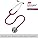 3M Littmann Classic III Monitoring Stethoscope, Raspberry Tube, 69 cm, 5648