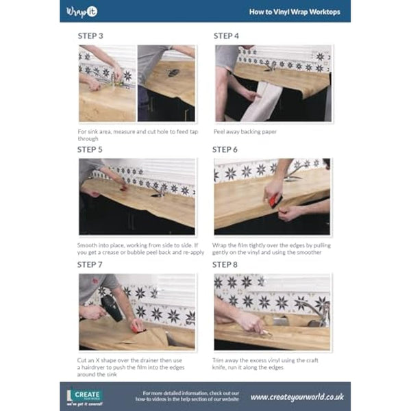 67.5cm x 2m (Pack of 5 + App Kit) d-c-fix Marble Romeo Grey Sticky Back Plastic Vinyl wrap Film (346-8149)