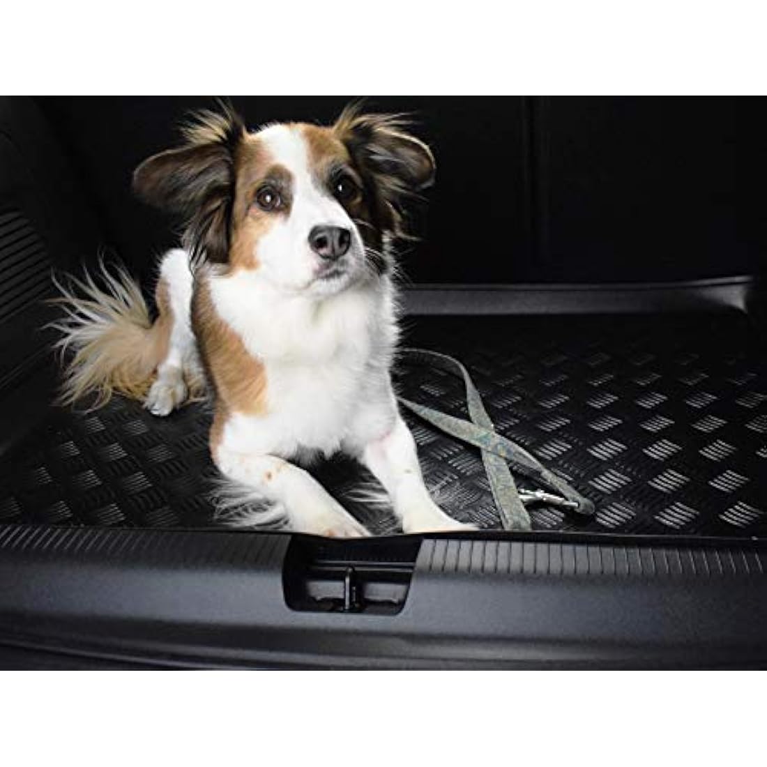 NOMAD Boot Liner Compatible with Mercedes A Class 2018+ [W177] [Hatchback] Recyclable Plastic (PE) Tailored Fit Floor Guard Tray Black Custom Fitted Accessory Dog Friendly Waterproof with Raised Edges