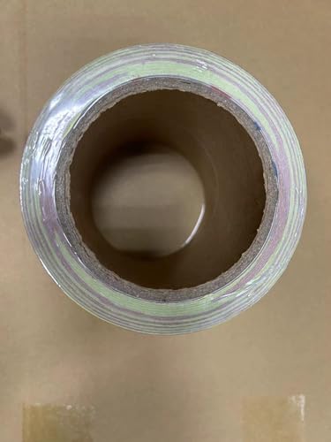 XFXIA Reflective Tape - Yellow & Black, 10cm x 20m, Waterproof, Self-Adhesive Warning Tape for Vehicles, Cars, Trailers, Outdoors