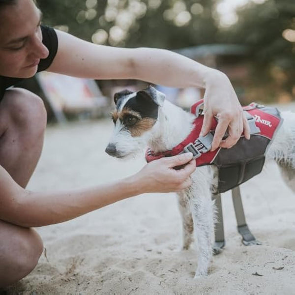 HUNTER Moss Swimming Vest, 46 - 55 cm, Small, Red