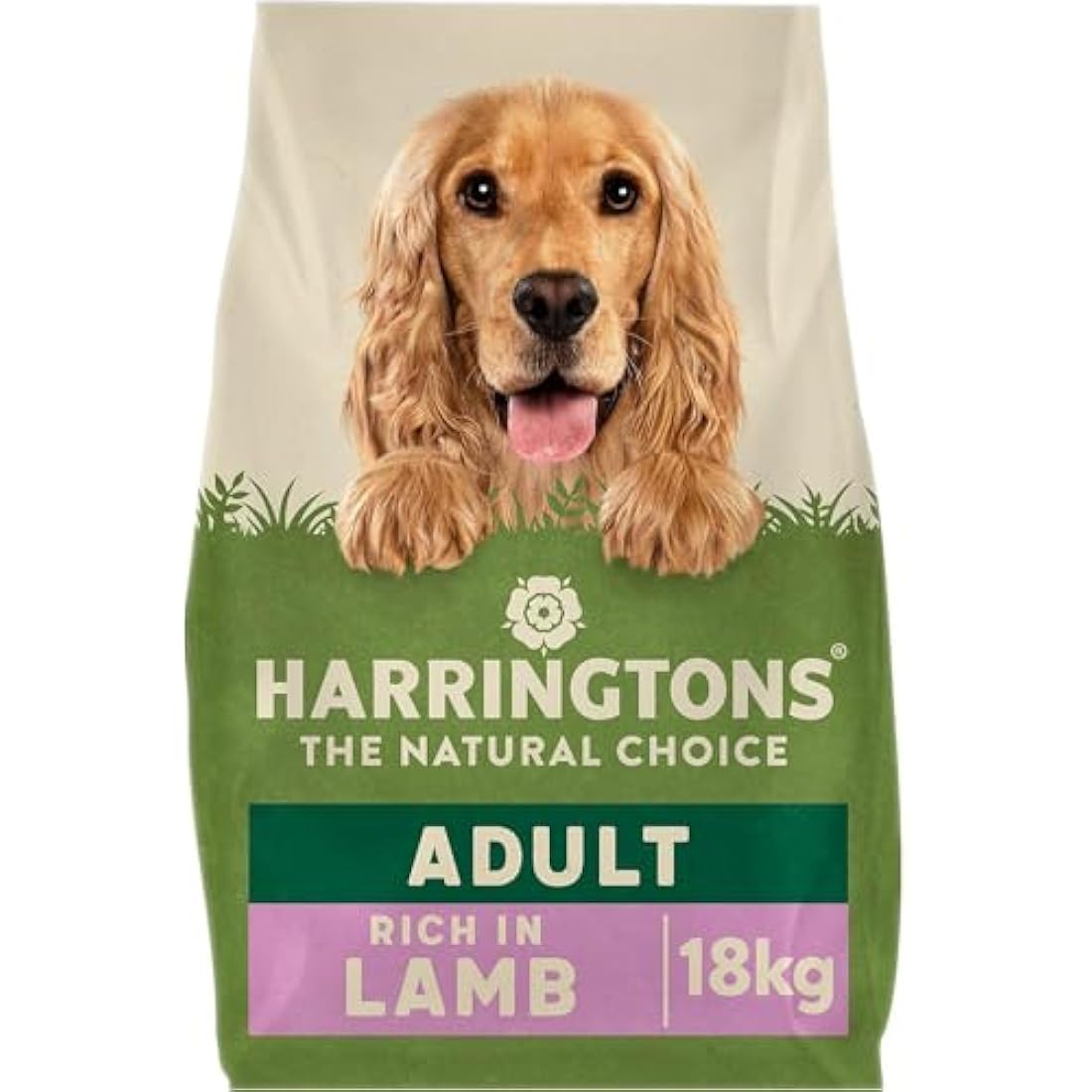 Harringtons Complete Dry Adult Dog Food Lamb & Rice 18kg - Made with All Natural Ingredients