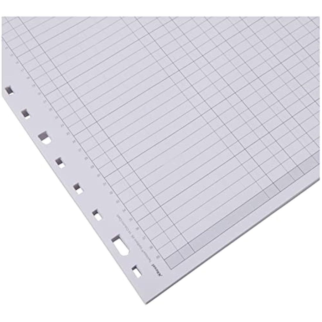Rexel Twinlock Variform Multi-Ring Binder V8 Cash Refill Sheets 14 Columns , White (Pack of 75)
