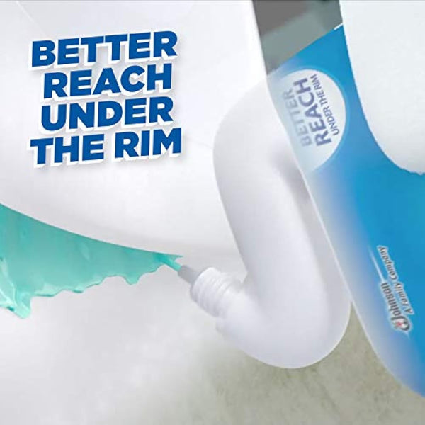 Duck Deep Action Gel Toilet Cleaner Liquid, Removes Limescale, Long Lasting Fragrance, Marine, Pack of 8 (8 x 750ml)