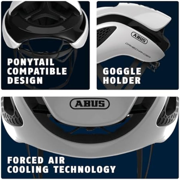ABUS GameChanger Racing Bike Helmet - Aerodynamic Cycling Helmet with Optimal Ventilation for Men and Women