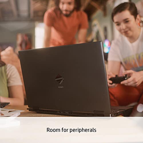 HP Omen 17" Gaming Laptop and HyperX Cloud III Wired Headset bundle, AMD Ryzen 7-8845HS, AI Enhanced, 16 GB RAM, 1TB SSD, NVIDIA GeForce RTX 4050 Graphics, FHD Display, 144Hz, Black, 17-db0016sa