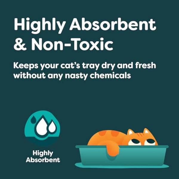 Breeder Celect All-Natural Cat Litter (30L) – 99% Recycled Paper, Highly Absorbent Kitten Cat Litter/Bedding, Excellent Odour Control, Non-Clumping, Biodegradable & Compostable