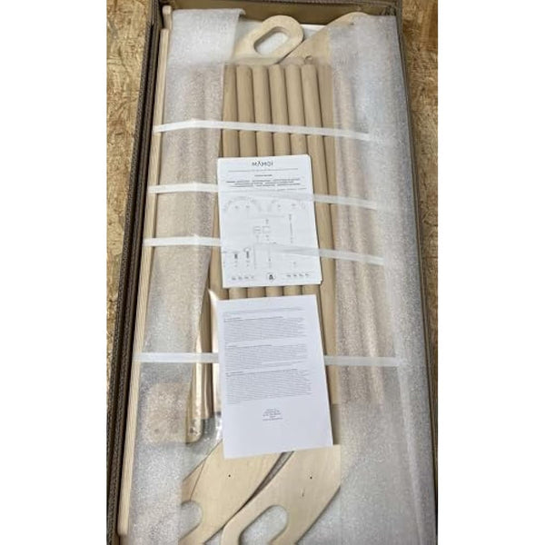 MAMOI® Indoor climbing frame for toddlers, Wooden baby gym, Play gym rocker toys made of wood for toddler, Rockers climbing frame