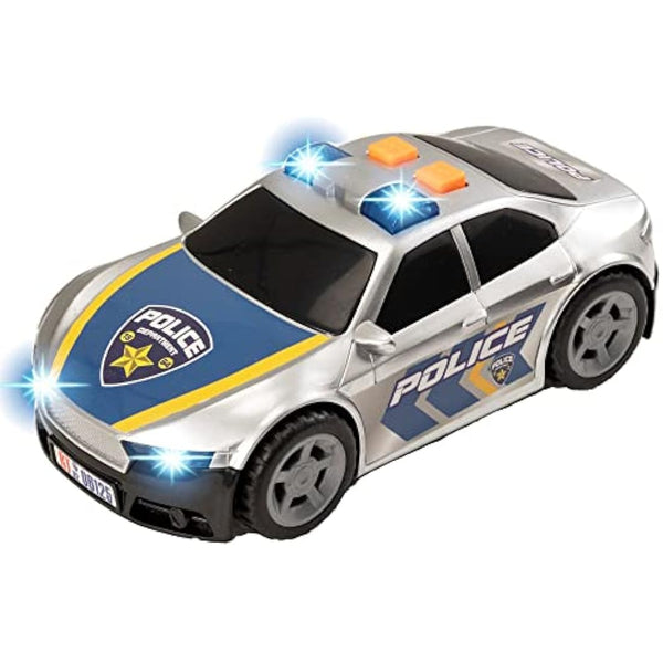 HTI Teamsterz Police Car Light and Sound Cars Toy with Wheels Cars Colour White Official Product (CyP Brands)