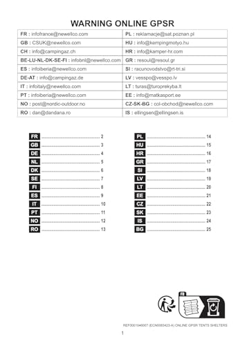Coleman Spruce Falls 4 Tent | 4 Man Vis-a-Vis Family Tent with 2 opposite XXL size Bedrooms and Living area | 4 Person Camping Tent | 3000mm Waterproof | Sewn-in Groundsheet