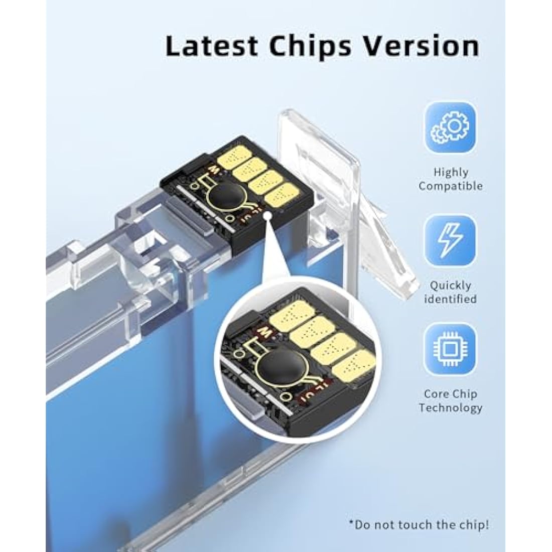 912XL Ink Cartridges Combo Pack Replacement for HP 912XL Compatible with HP Officejet Cartridges 8012 8014 8015 8022 8024 8025 AIO Printers (Black, Cyan, Magenta, Yellow, 4 Pack)