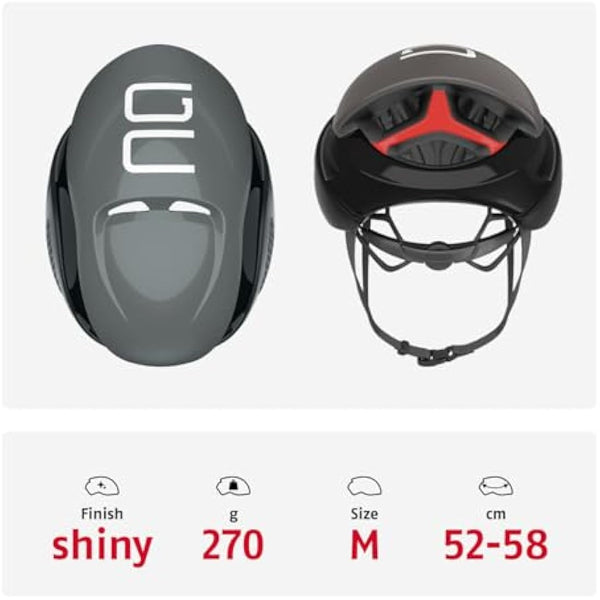 ABUS GameChanger Racing Bike Helmet - Aerodynamic Cycling Helmet with Optimal Ventilation for Men and Women