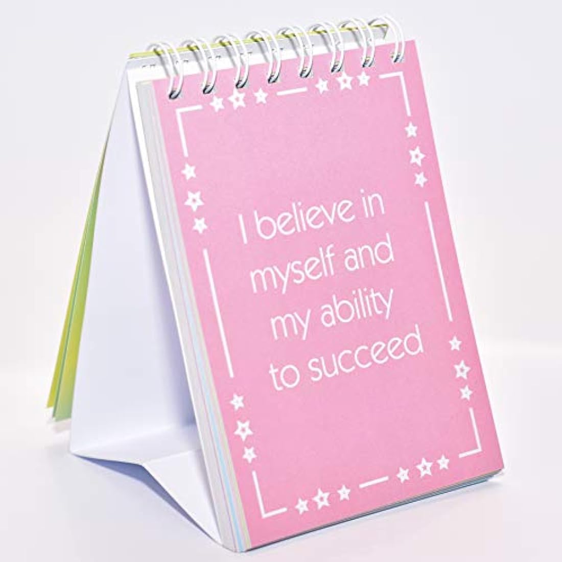 52 Positive Affirmation Desktop Cards – Mindful Daily Reminders for Mindfulness, Stress Relief, Manifestation & Self-Care (Pastel)