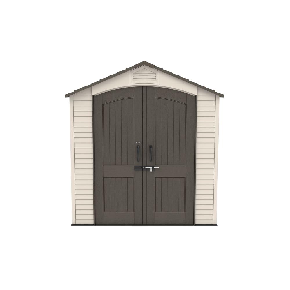 Lifetime 60282 Outdoor Storage Shed, 7 x 12 ft.