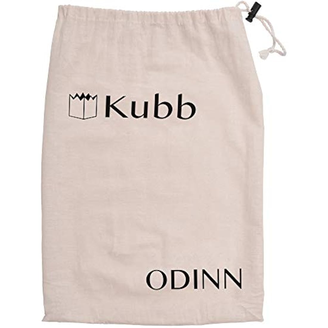 Toyfel Kubb Outdoor Game XXL Odinn – Indoor & Outdoor Kubb Game Made of FSC® Beechwood with Canvas Bag, Game of Skill for Kids & Adults – Premium Throwing Game Outdoor Swedish Chess nature