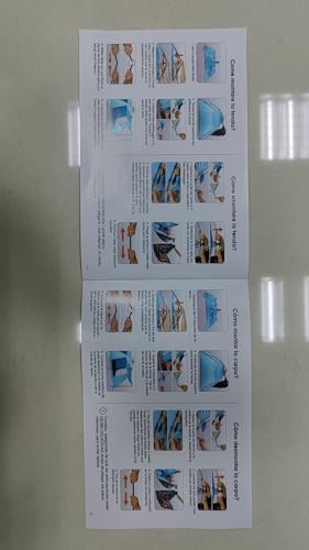 4-5 Person Instant Pop Up Automatic Beach Tent, Extra Large Portable Ventilated Automatic Beach Sun Shelter Tent, UPF 50+ Easy Setup Beach Tent for Picnic,Beach,Garden