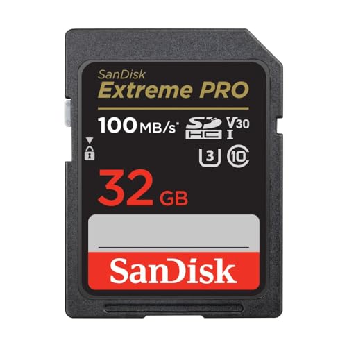 SanDisk 128GB Extreme PRO SDXC card, SD Card, V30 Memory Card, 4K UHD, up to 200 MB/s, SanDisk QuickFlow Technology, RescuePro Deluxe Data Recovery Software, UHS-I, Class 10, U3, V30