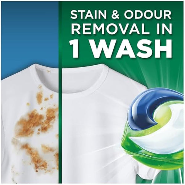 Ariel All-in-1 PODS®, Washing Liquid Laundry Detergent Capsules 108 Washes (54x2), Original, Outstanding Stain Removal In 1 Wash, Brrrilliant In Cold & Short