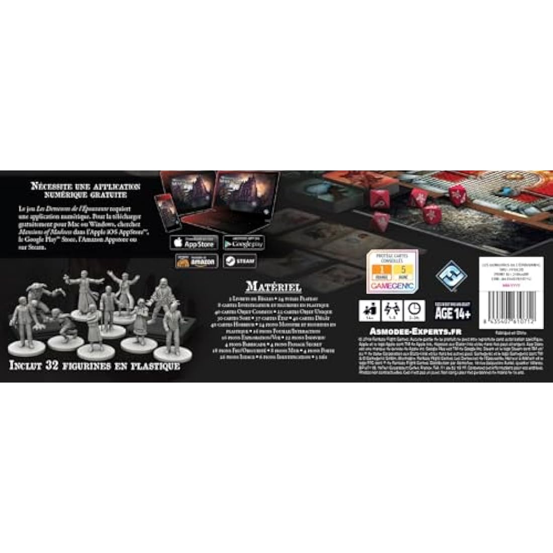 Fantasy Flight Games | Homes of Terror - Second Edition | Board Game | Ages 14+ | 1-5 Players