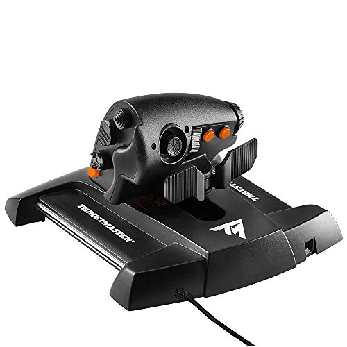 Thrustmaster T16000M FCS Hotas - Flight Control System with Joystick and Throttle, Featuring H.E.A.R.T HallEffect AccuRate Technology for PC
