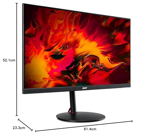 Acer Nitro KG241Y S3 24-inch Gaming Monitor - VA Panel, 1920 x 1080, 4ms, 180Hz, FreeSync Premium, HDR 10, DP, HDMI