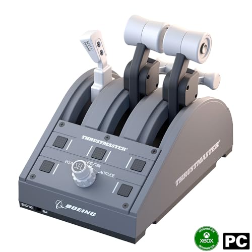 Thrustmaster TCA Yoke Pack - High-Precision Flight Controller and Throttle Quadrant with Official Boeing License for PC and Xbox Series X|S