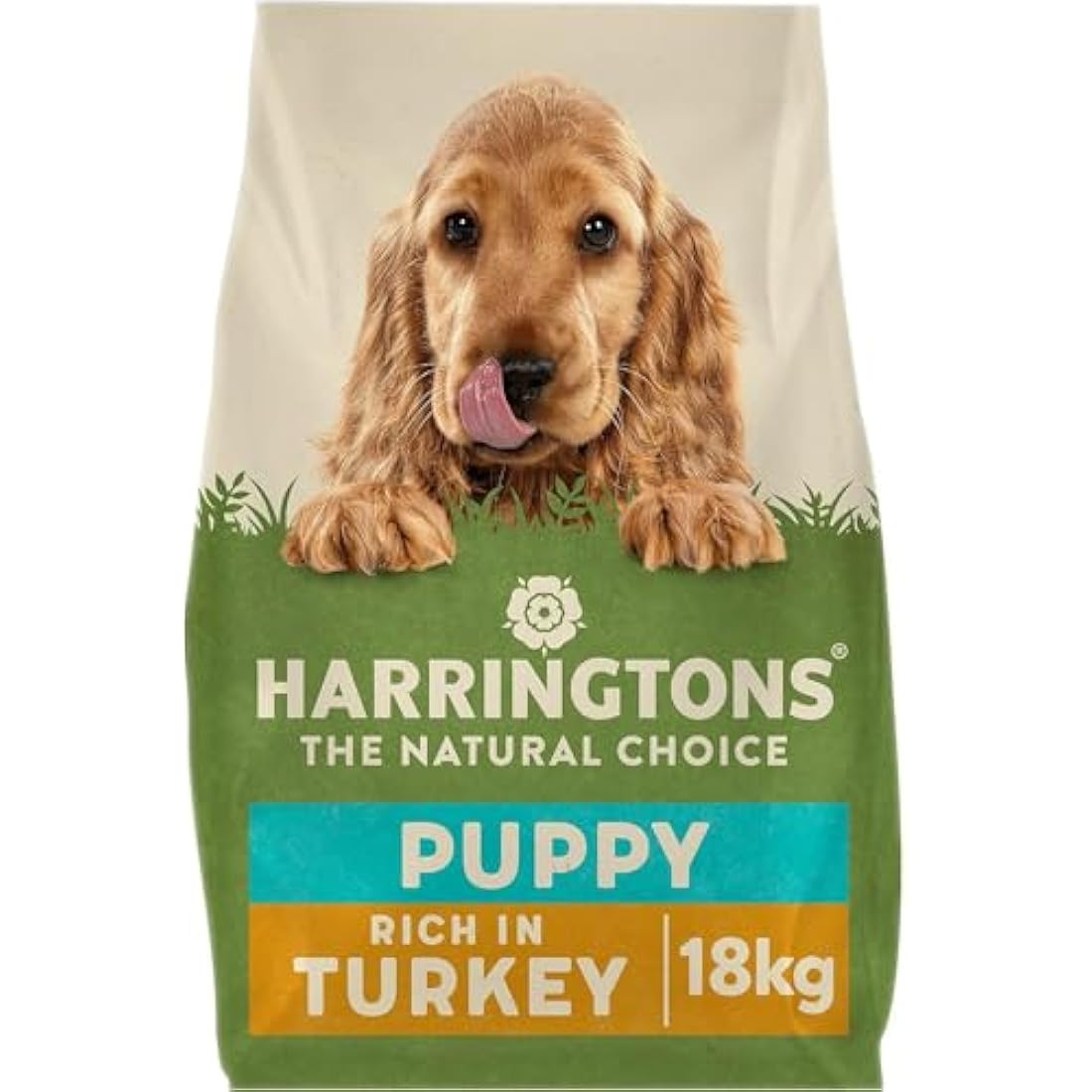 Harringtons Complete Puppy Dry Dog Food Turkey & Rice 18kg - Made with All Natural Ingredients