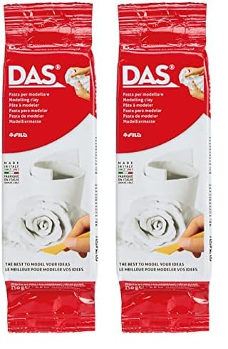 DAS Terracotta Air-Hardening 500g Modelling Clay, For Professionals & Hobbyists