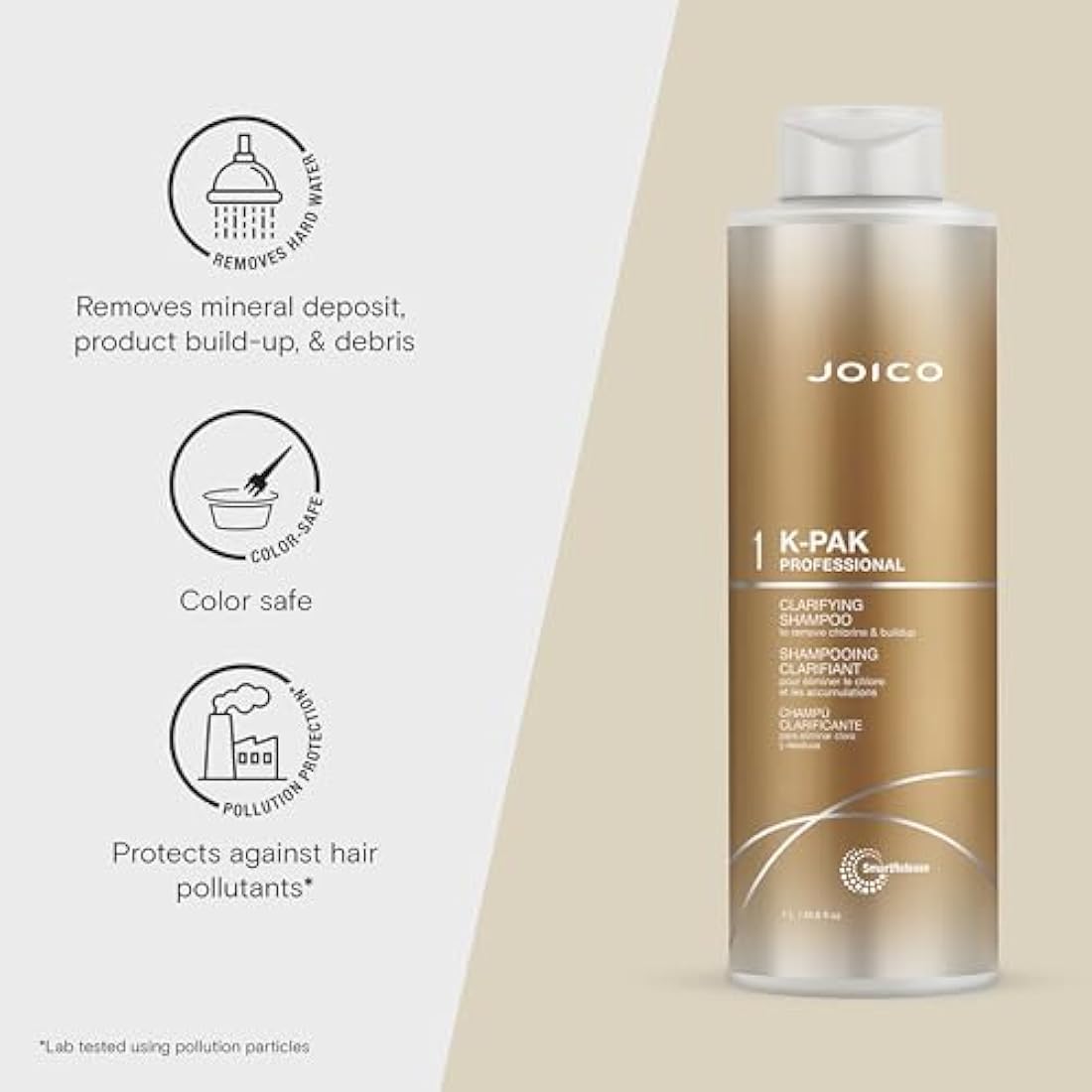 Joico K-Pak Professional Clarifying Shampoo 1000ml