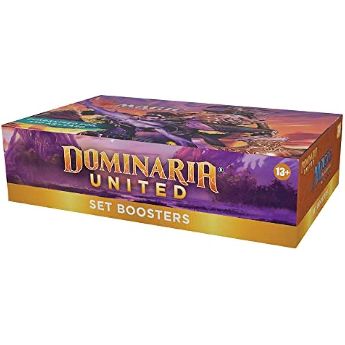 Magic: The Gathering Dominaria United Set Booster Box | 30 Packs + Box Topper Card (361 Magic Cards)