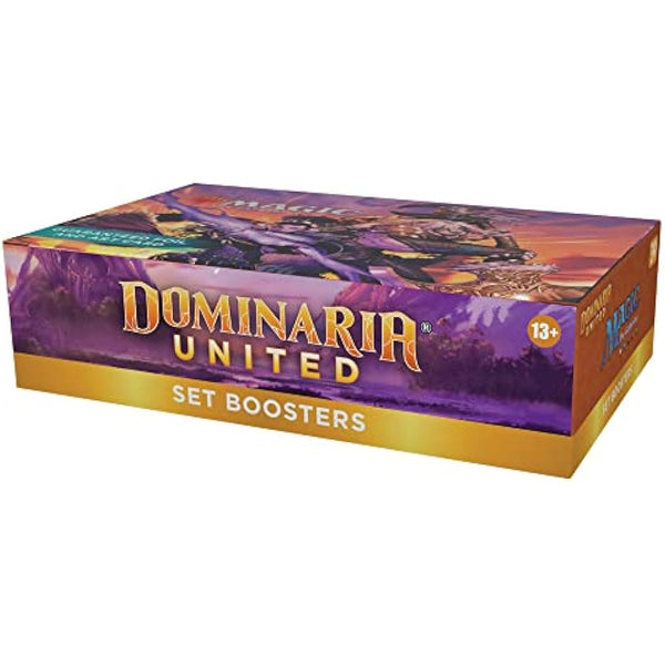 Magic: The Gathering Dominaria United Set Booster Box | 30 Packs + Box Topper Card (361 Magic Cards)