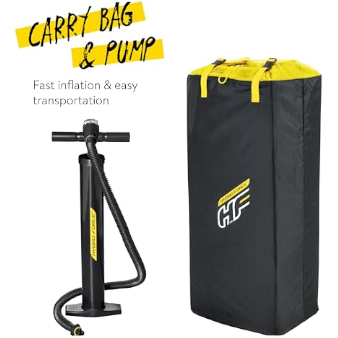 Hydro-Force SUP, Inflatable Stand Up Paddle Board, Complete Set, Multiple Styles, Sizes, 9FT, 10FT, 10’2FT