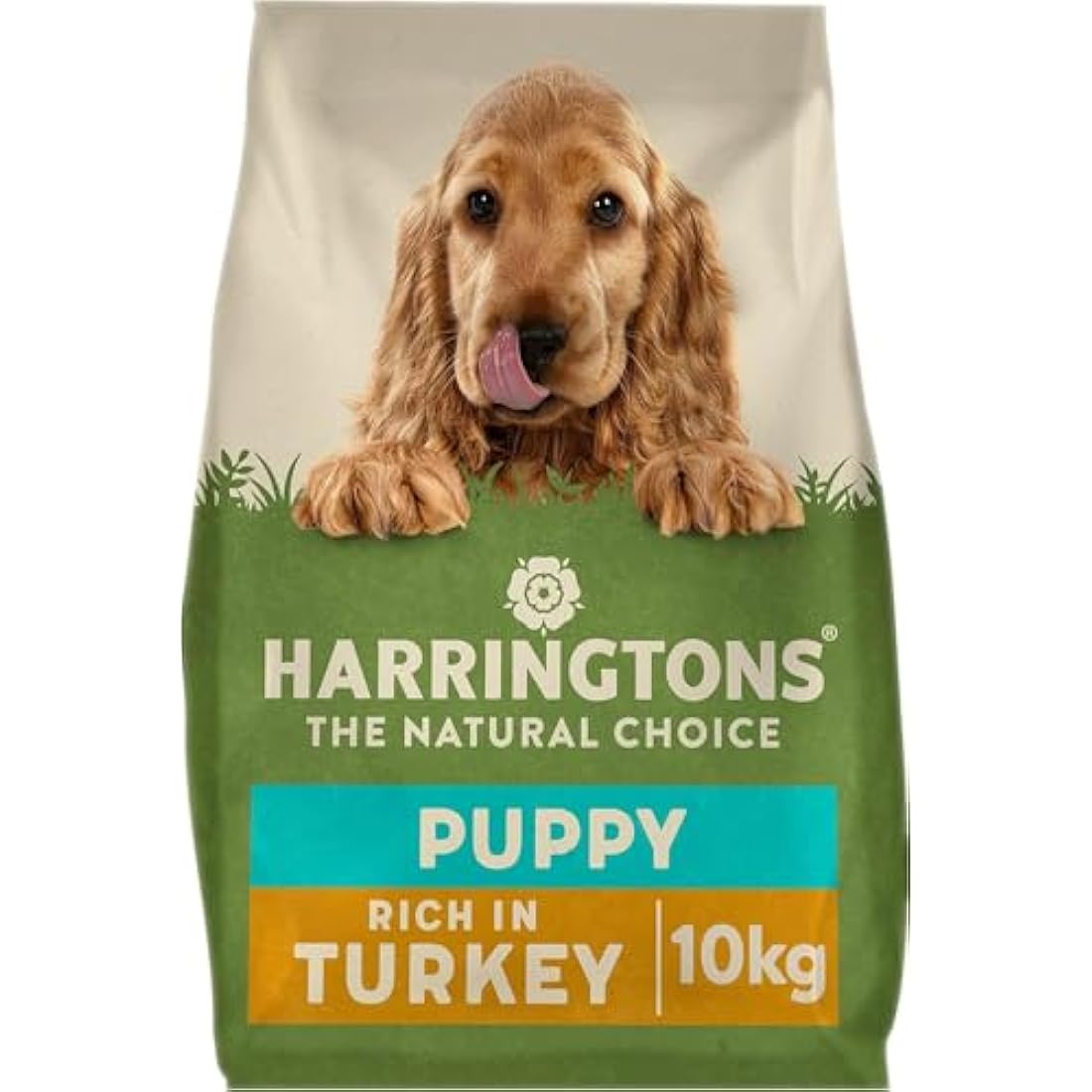 Harringtons Complete Puppy Dry Dog Food Turkey & Rice 10kg - Made with All Natural Ingredients