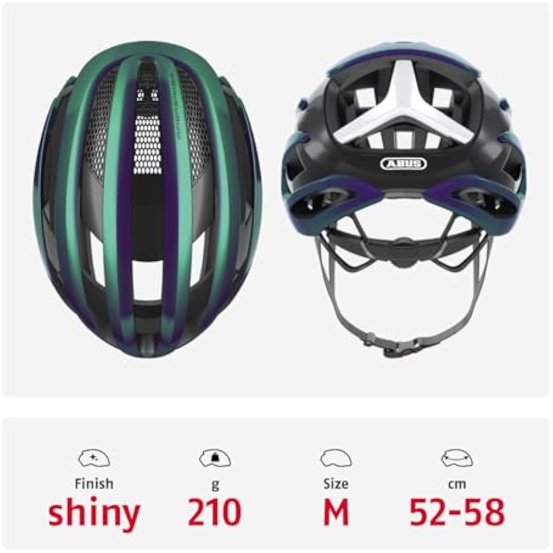 ABUS AirBreaker Racing Bike Helmet - High-End Bike Helmet for Professional Cycling - Unisex, for Men and Women
