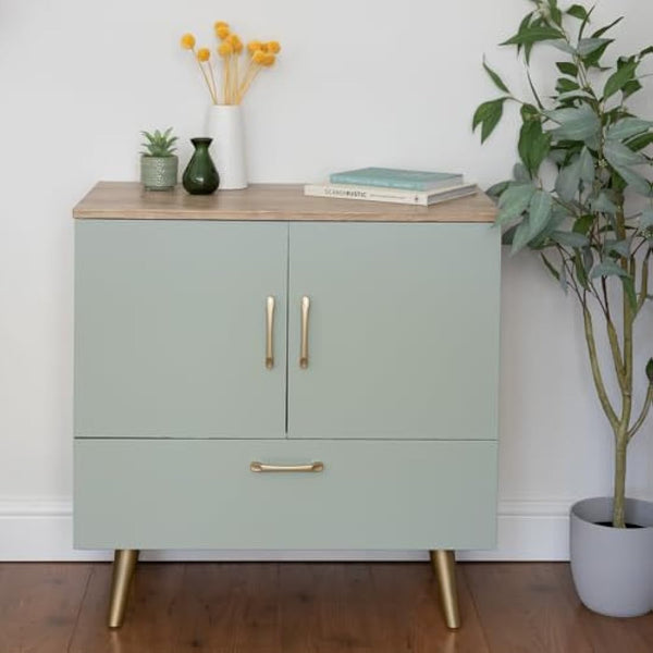 67.5cm x 2m (Pack of 5 + App Kit) d-c-fix MATT SAGE Green Sticky Back Plastic Vinyl wrap Film (346-8188)