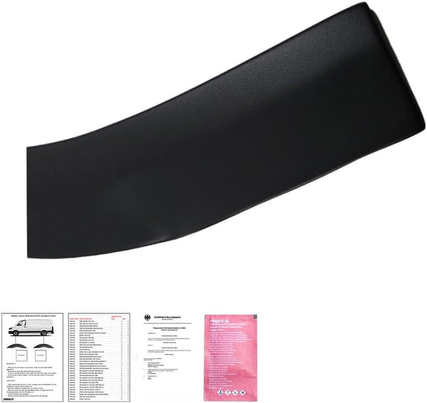 Oneway Set Wheel Arch Trims compatible with Volkswagen Transporter T6.1 2020-2022 (Long wheel base) - Matt black