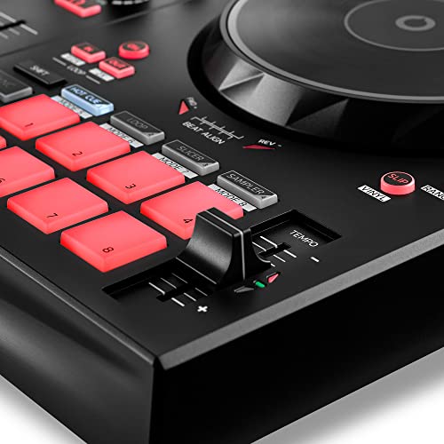 Hercules DJControl Inpulse 500 2-Deck USB DJ Controller for Serato DJ and DJUCED