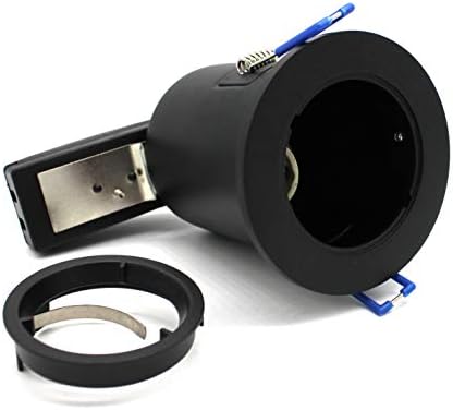 10 X Sanlumia LED Fire Rated Downlight Can GU10 Recessed Ceiling Twist & Lock Downlight IP20 Black