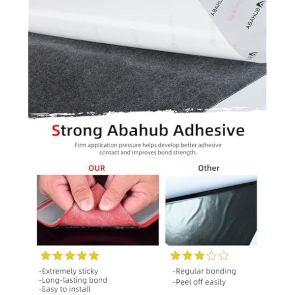 Abahub EVA Foam Boat Decking 96''x45.6''/36''/28.8''/24''/16.8'', 48''x16.8'' Self-Adhesive Faux Teak Marine Flooring Sheet Traction Pad for Boats Surfboard Swim Platform RV Floor