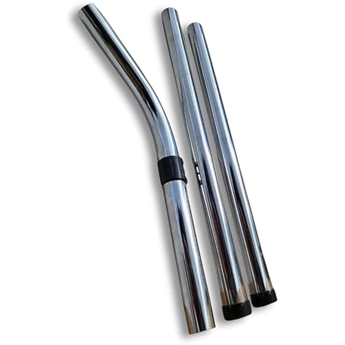 ABC Products Compatible/Replacement Extension Steel Metal Pipes Tubes (Complete Set of 3) for All Numatic Henry Edward Hetty James George Wet & Dry Hoover Vacuum Cleaner