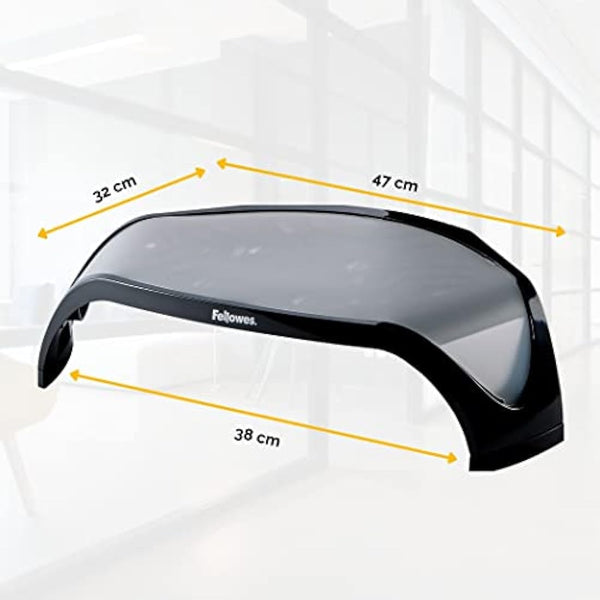 Fellowes Smart Suites Adjustable Monitor Stand, Black