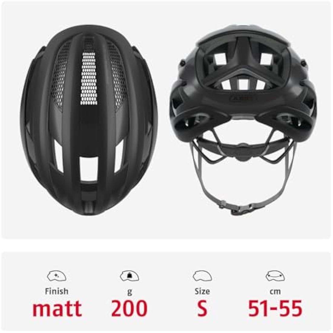 ABUS AirBreaker Racing Bike Helmet - High-End Bike Helmet for Professional Cycling - Unisex, for Men and Women