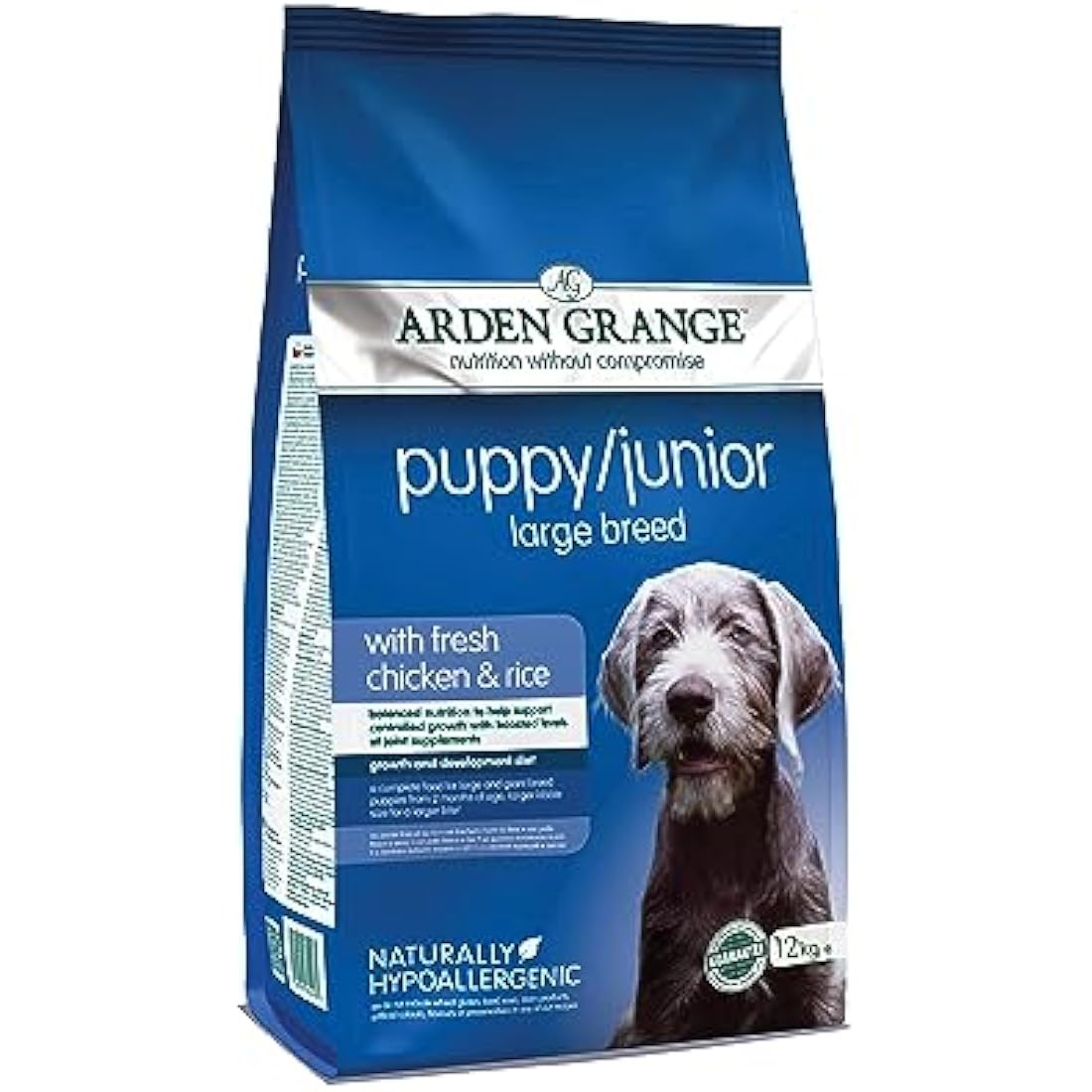 Arden Grange Puppy Junior Large Breed Chicken and Rice, 12kg